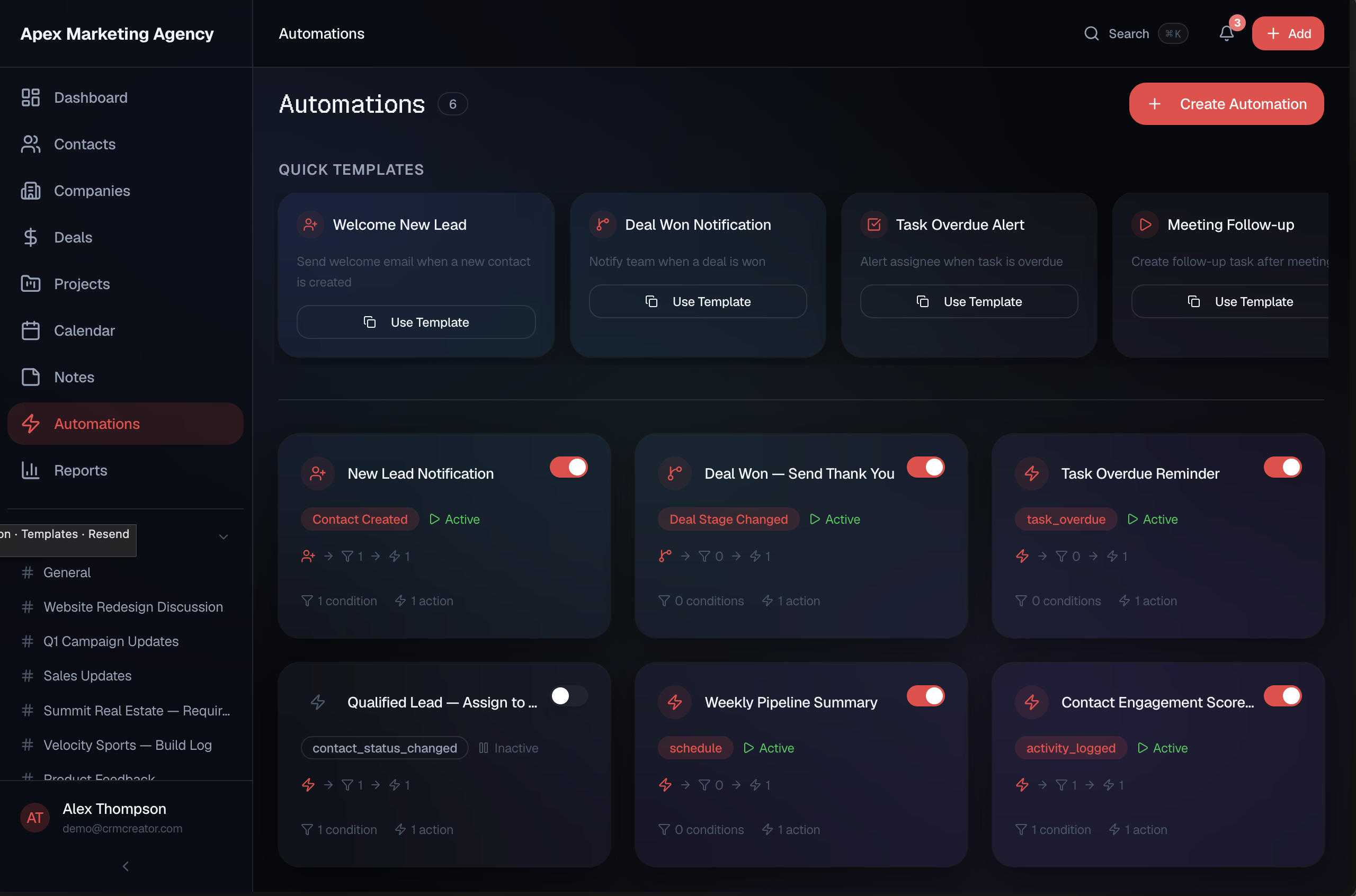 Automate the repetitive stuff.